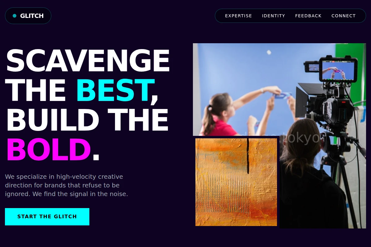 Glitch Creative Direction